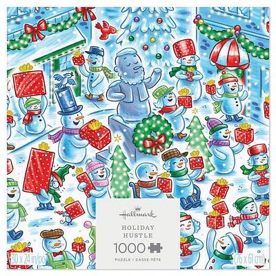 Holiday Hustle 1000-Piece Jigsaw Puzzle