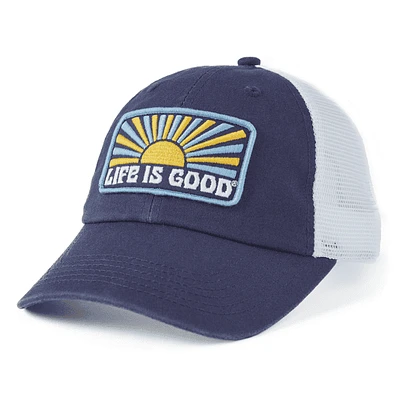 Life is Good Sun Mesh Back Hat - Blue