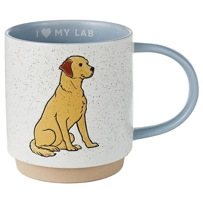 I Heart My Lab Mug, 16 oz.