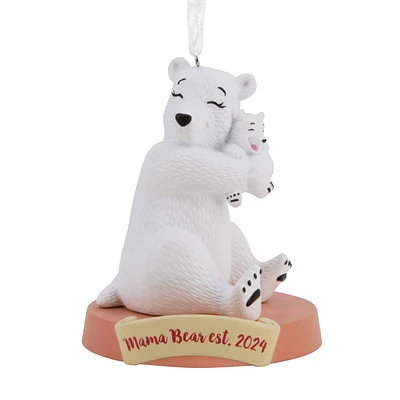 Mama Bear New Mom 2024 Hallmark Ornament