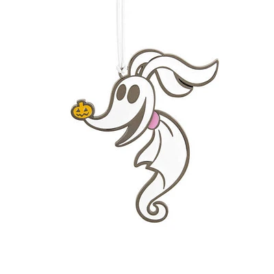 Disney Tim Burton's The Nightmare Before Christmas Zero Moving Metal Ornament