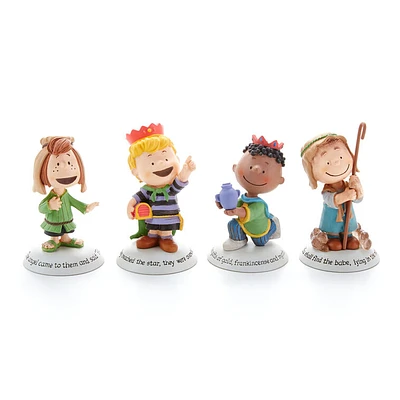 Peanuts Glad Tidings Nativity Additional Characters Set