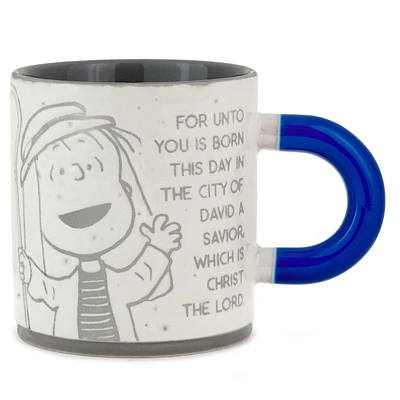 Peanuts Linus Nativity Speech Speckled Mug, 16 oz.