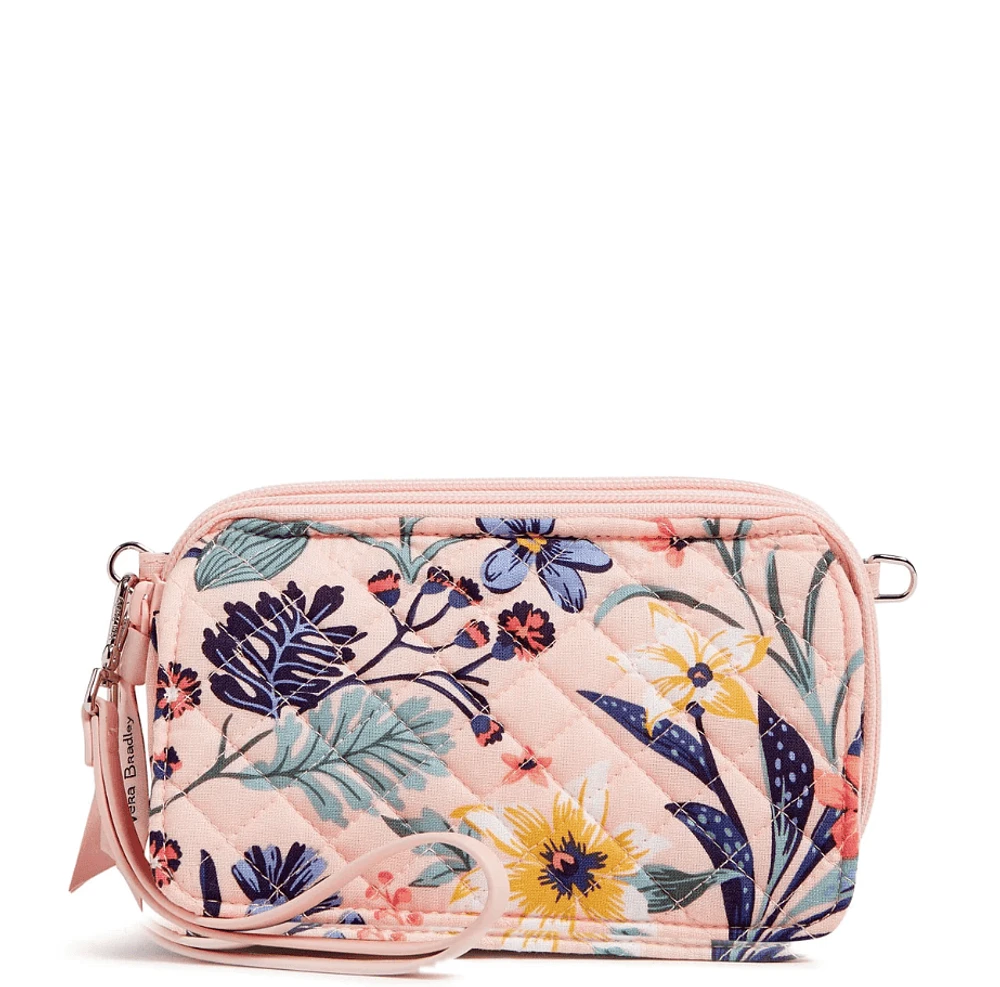 RFID Wallet Crossbody - Paradise Coral