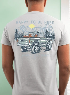 Happy to be Here - Men's Short Sleeve Tee