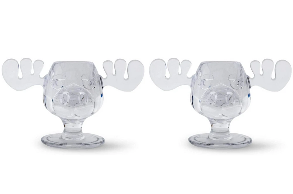 Christmas Vacation Moose Mug Acrylic Shot Glasses