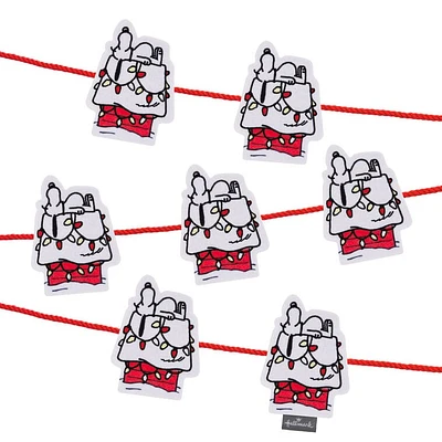 Peanuts® Snoopy Fabric Hallmark Garland, 72"