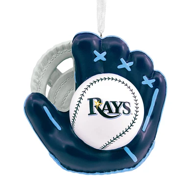 MLB Tampa Bay Rays™ Baseball Glove Hallmark Ornament