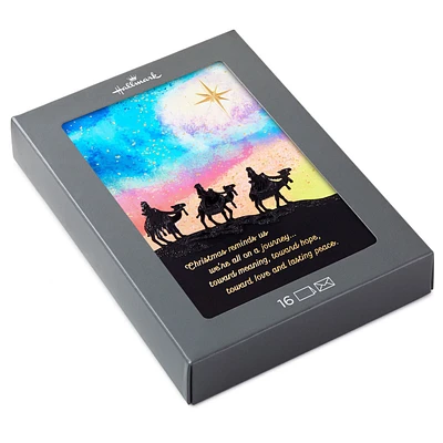 Journey Through the Season Boxed Christmas Cards, Pack of 16