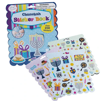 Chanukah Sticker Book (200+ Stickers)