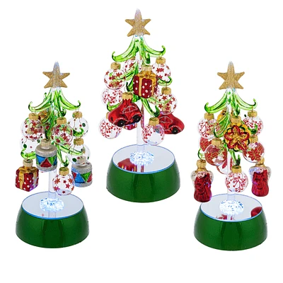 Light Up Christmas Tree with Ornaments