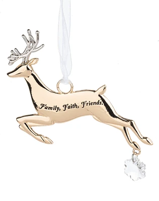 Family, Faith, Friends Ornament