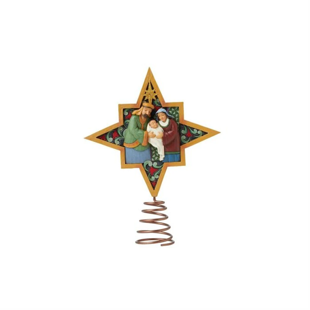 Nativity Star Tree Topper