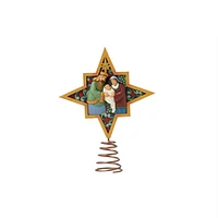 Nativity Star Tree Topper