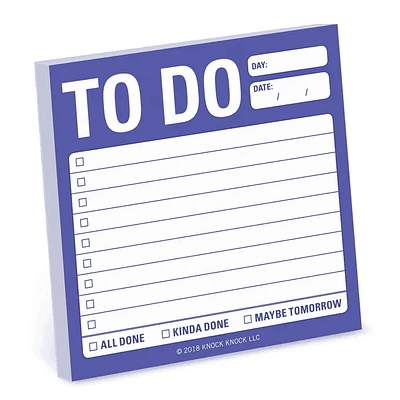 Sticky Notes- To Do