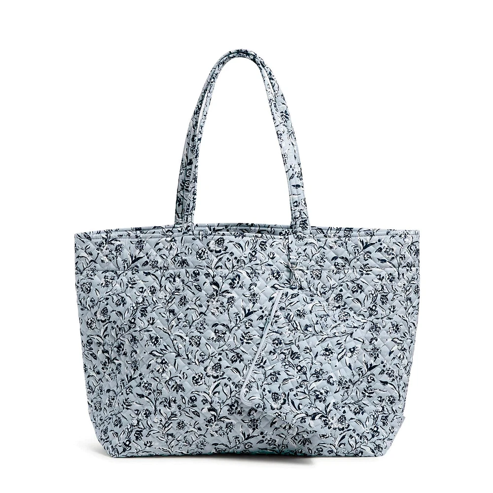 Grand Tote - Soft Sky Paisley