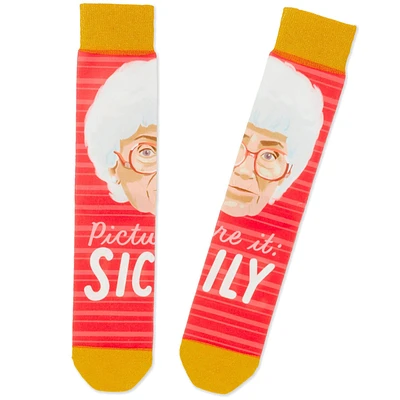 Sophia The Golden Girls Sicily Novelty Crew Socks