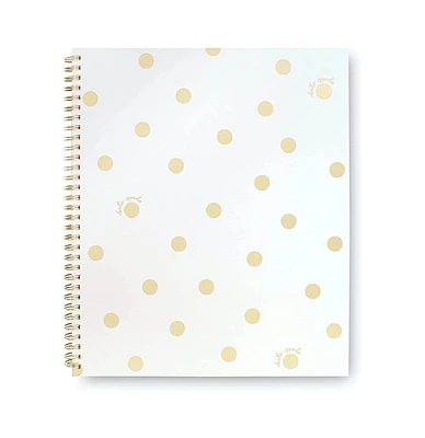 Large Notebook - Gold Dot