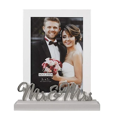 Mr & Mrs Wedding Picture Frame - 5x7