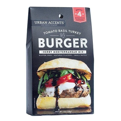 Tomato Basil Turkey Burger Seasoning