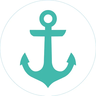 Bogg Bit - Turquoise Anchor