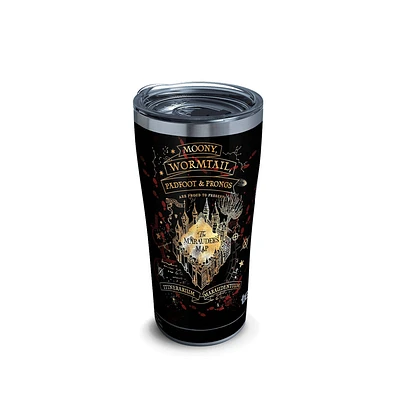 Harry Potter™ Black Marauder’s Map 20 oz Tumbler with Slider Lid