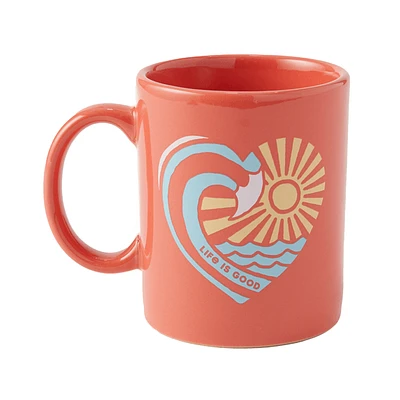 Waveheart Jake's Mug - Mango Orange