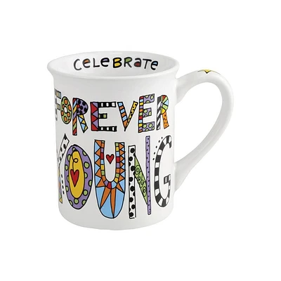 Cuppadoodle - Forever Young Mug