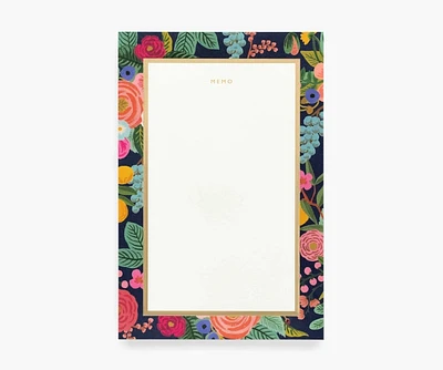 Large Memo Notepad - Garden Party