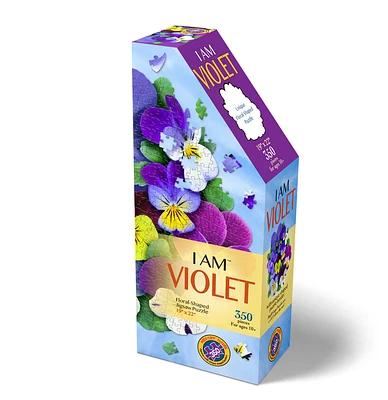 I Am Violet - Shaped Puzzle