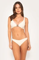 Beige Essentials Danzante, Top Bikini