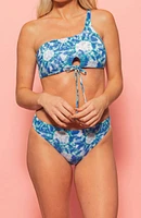 Bikini Reversible Tie Dye Azul