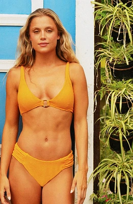 Top Bikini ESSENTIALS Naranja Argolla Decorativa Alma Viajera