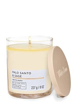 Palo Santo & Sage Single Wick Candle