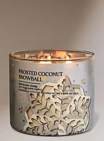 Frosted Coconut Snowball 3-Wick Candle