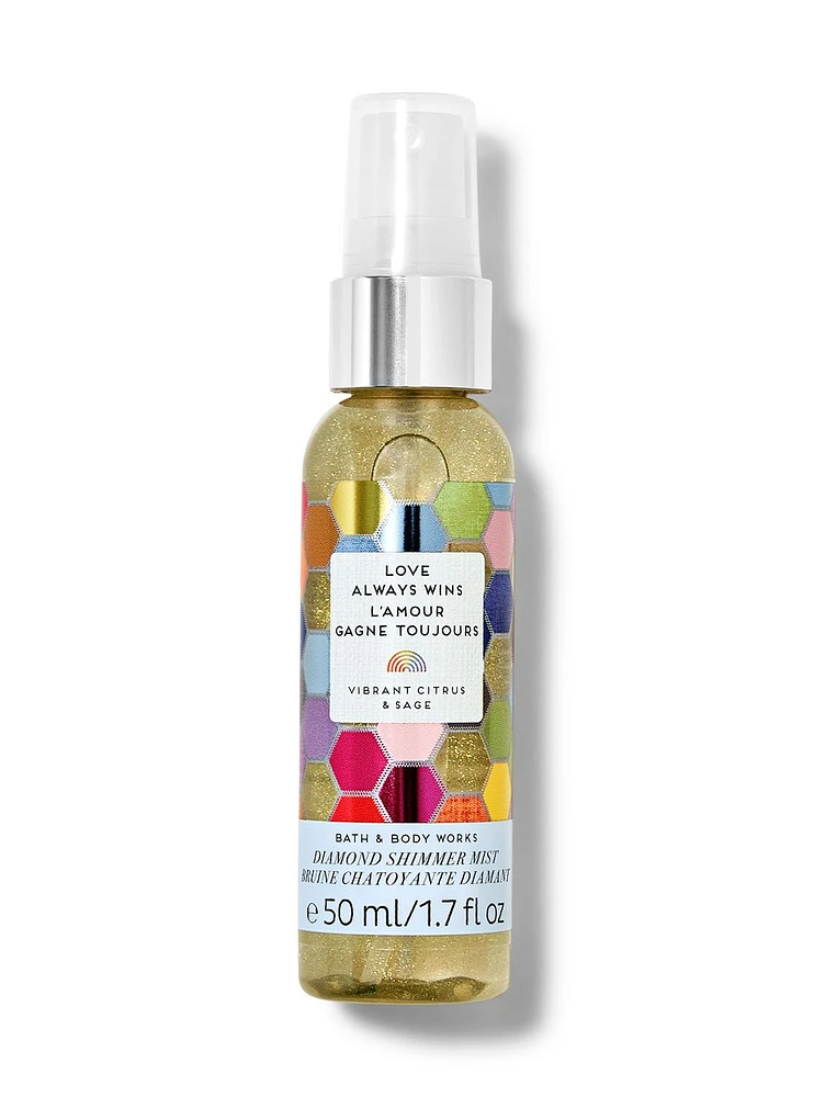 Love Always Wins Travel Size Diamond Shimmer Mist