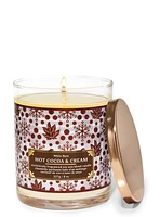 Hot Cocoa & Cream Single Wick Candle