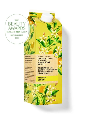 Recharge de savon moussant doux et net Kitchen Lemon
