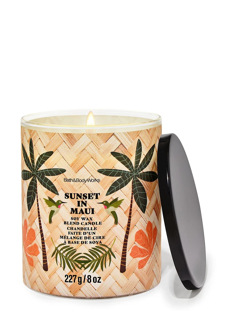 Sunset In Maui Single Wick Candle