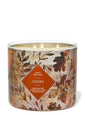 Leaves 3-Wick Candle