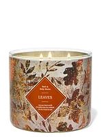 Leaves 3-Wick Candle