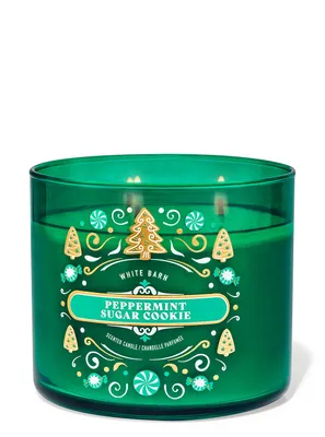 Peppermint Sugar Cookie 3-Wick Candle