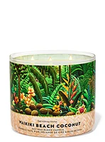 Waikiki Beach Coconut 3-Wick Candle