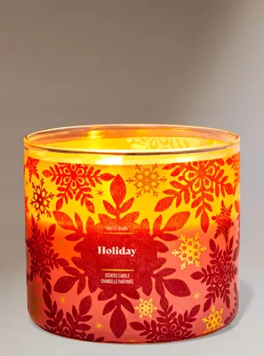 Holiday 3-Wick Candle