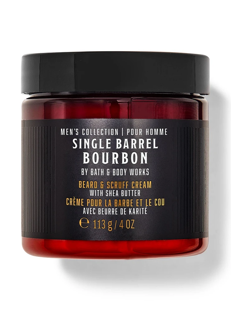 Single Barrel Bourbon Beard & Scruff Cream