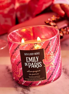 Champagne In Paris 3-Wick Candle