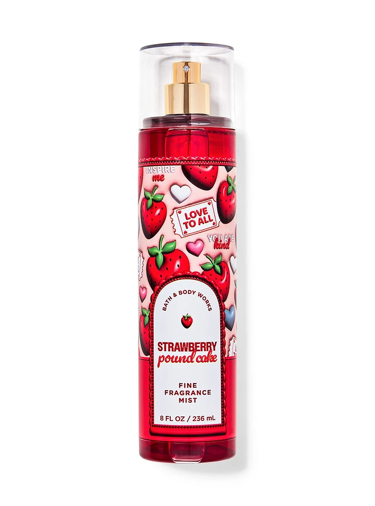 Strawberry Pound Cake Fine Fragrance Mist