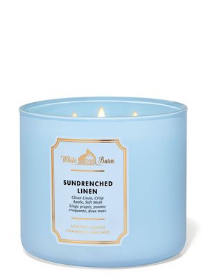 Sun-Drenched Linen 3-Wick Candle