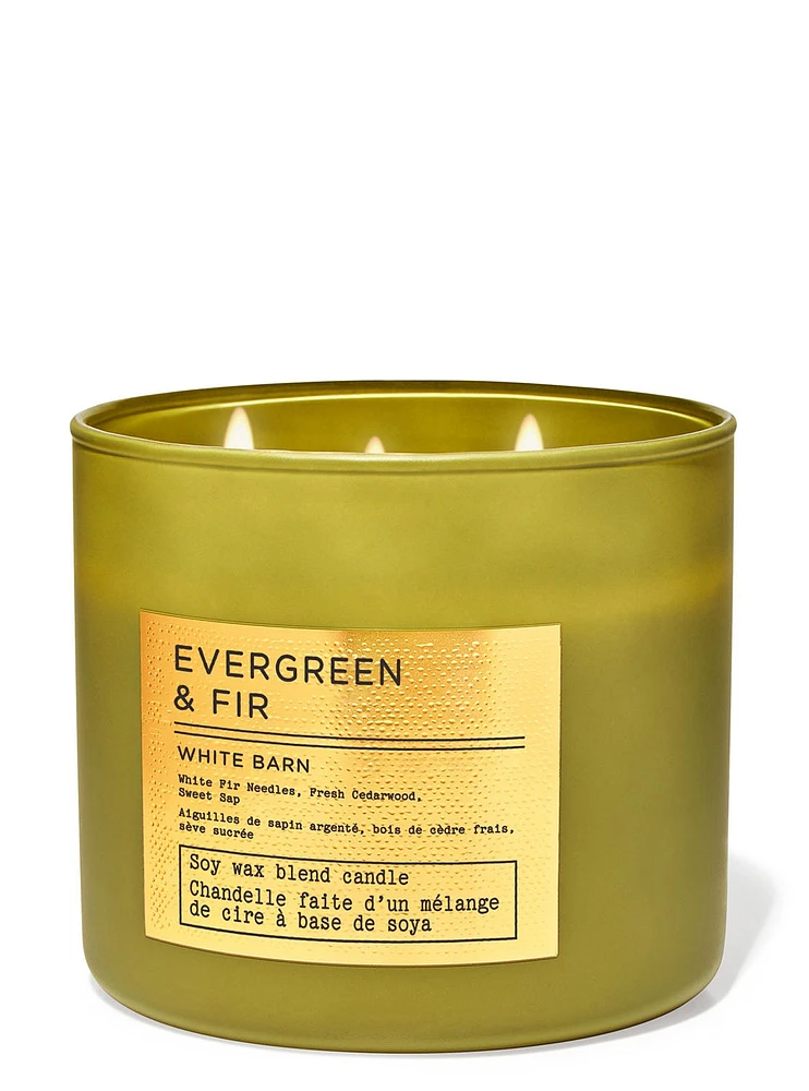 Evergreen & Fir 3-Wick Candle