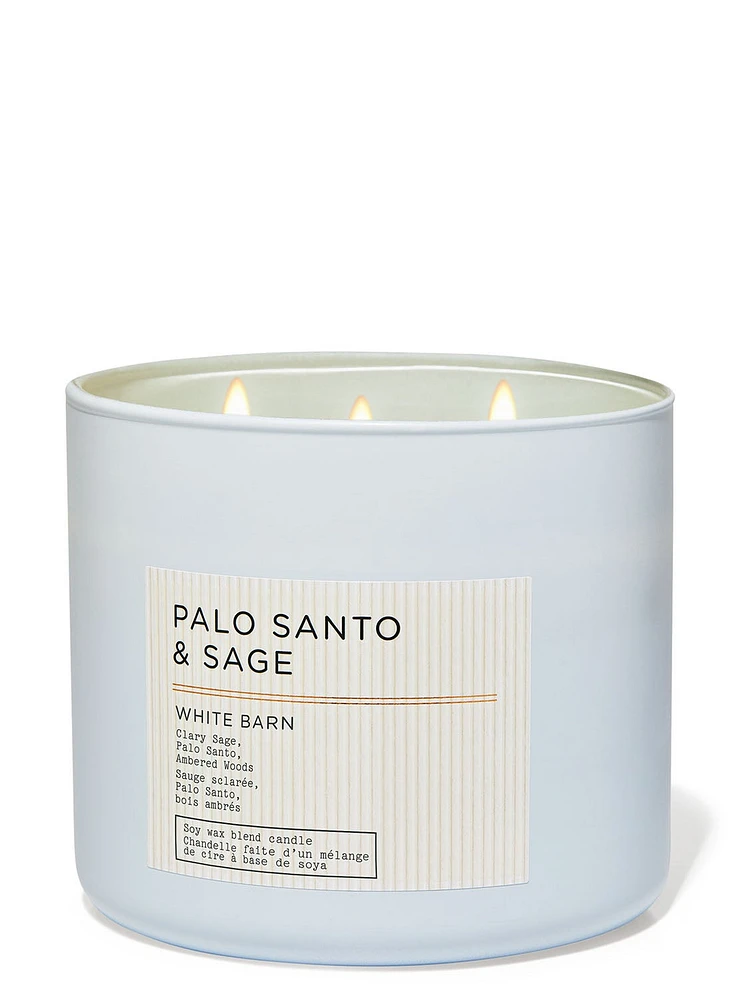 Palo Santo & Sage 3-Wick Candle